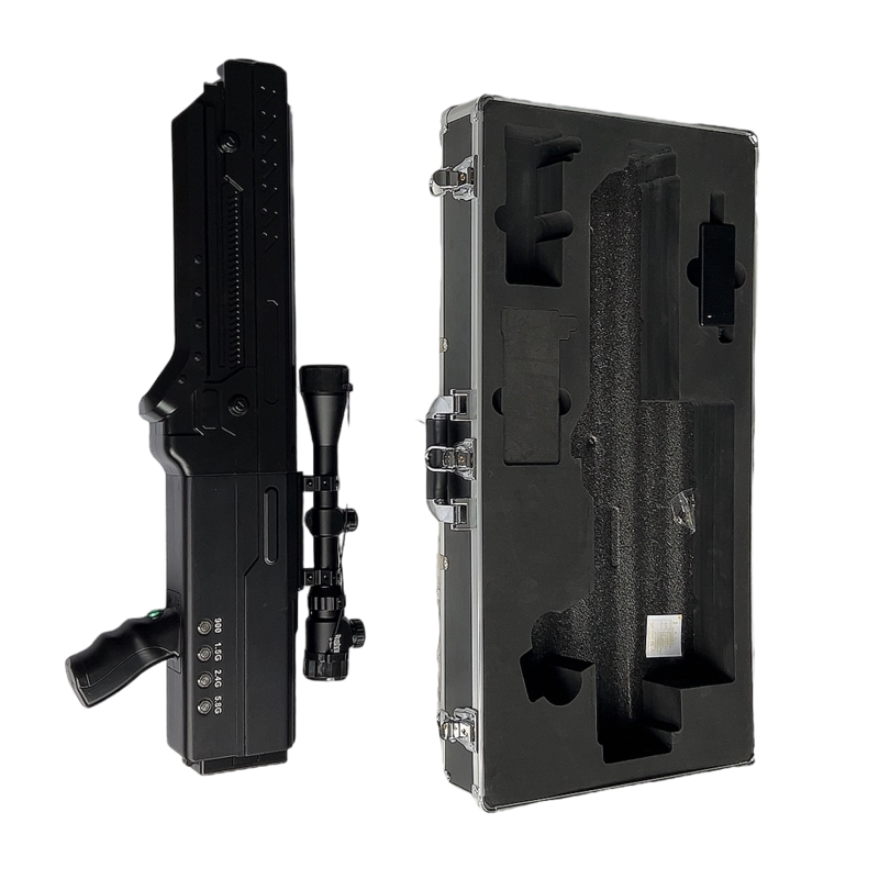  山丹手持便携式枪型低空防御反制四通道A型