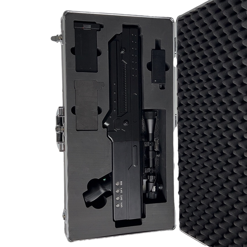  山丹手持便携式枪型低空防御反制四通道B型