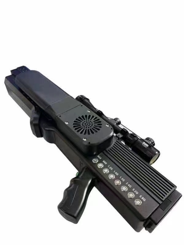  山丹手持便携式枪型低空防御反制八通道